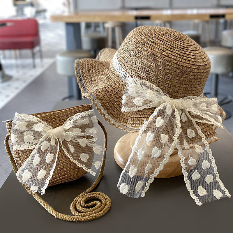 Children's Summer Straw Sun Hat