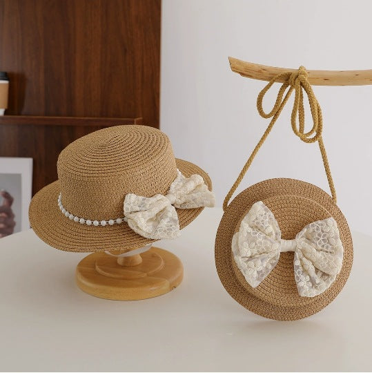Children's Summer Straw Sun Hat