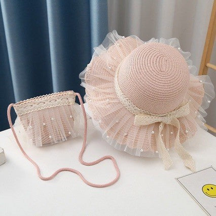 Children's Summer Straw Sun Hat
