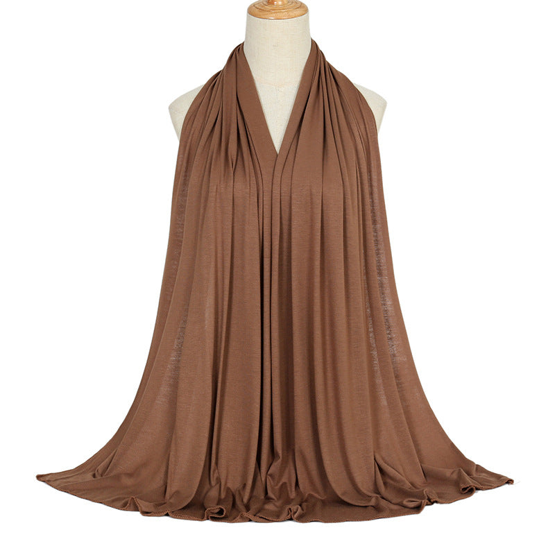 Solid Color Long Scarf