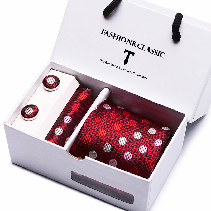 Men's tie gift box 5-piece