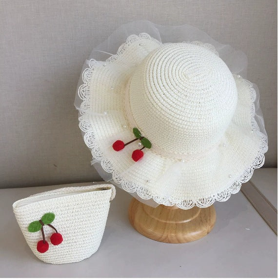 Children's Summer Straw Sun Hat