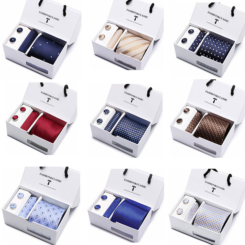 Men's tie gift box 5-piece