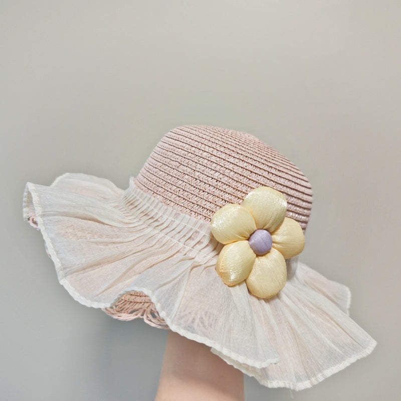 Children's Summer Straw Sun Hat