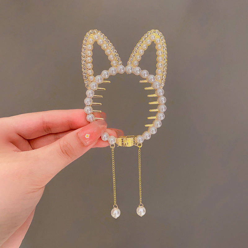 Girls' Tassel Ponytail Hair Clip