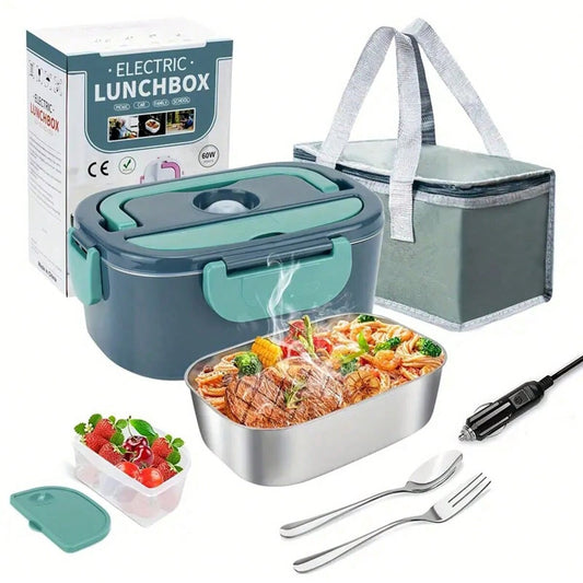 🌸3‑in‑1 Electric Lunch Box – Ultra Quick Food Heater