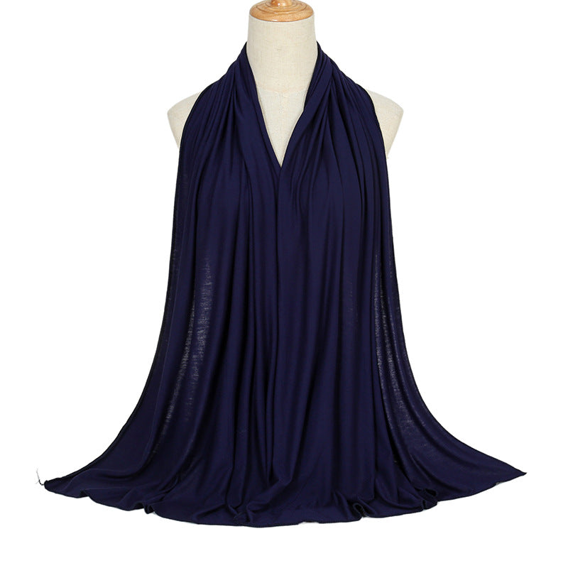 Solid Color Long Scarf