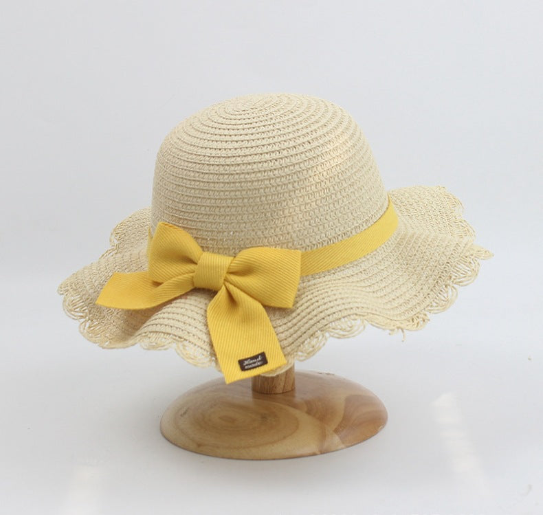 Children's Summer Straw Sun Hat