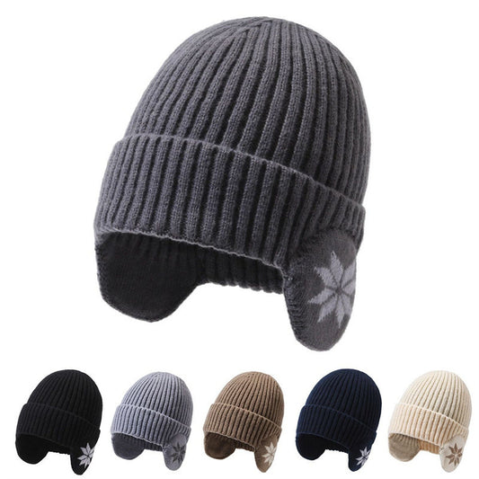 Men's ultra-thick winter wool hat