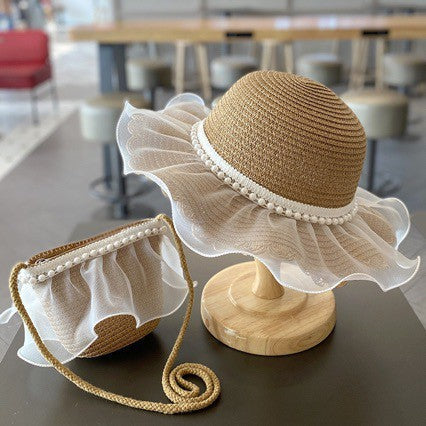 Children's Summer Straw Sun Hat