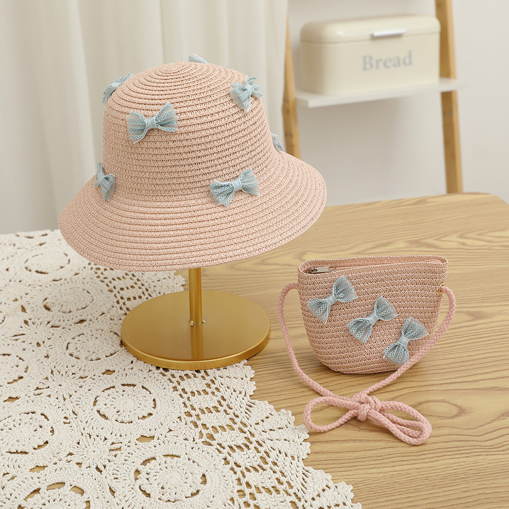 Children's Summer Straw Sun Hat
