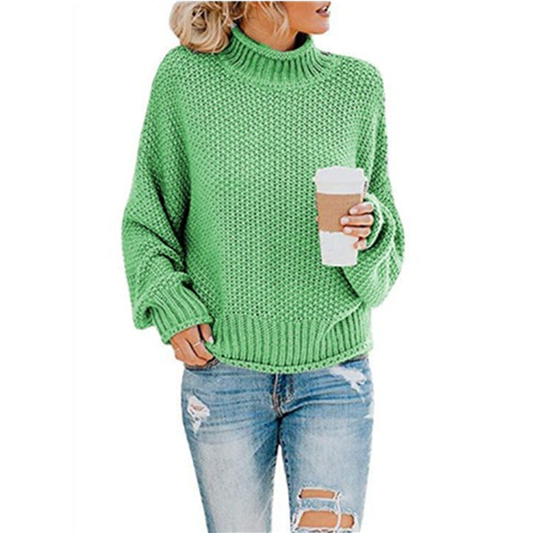 Women's Turtleneck Knit Sweater