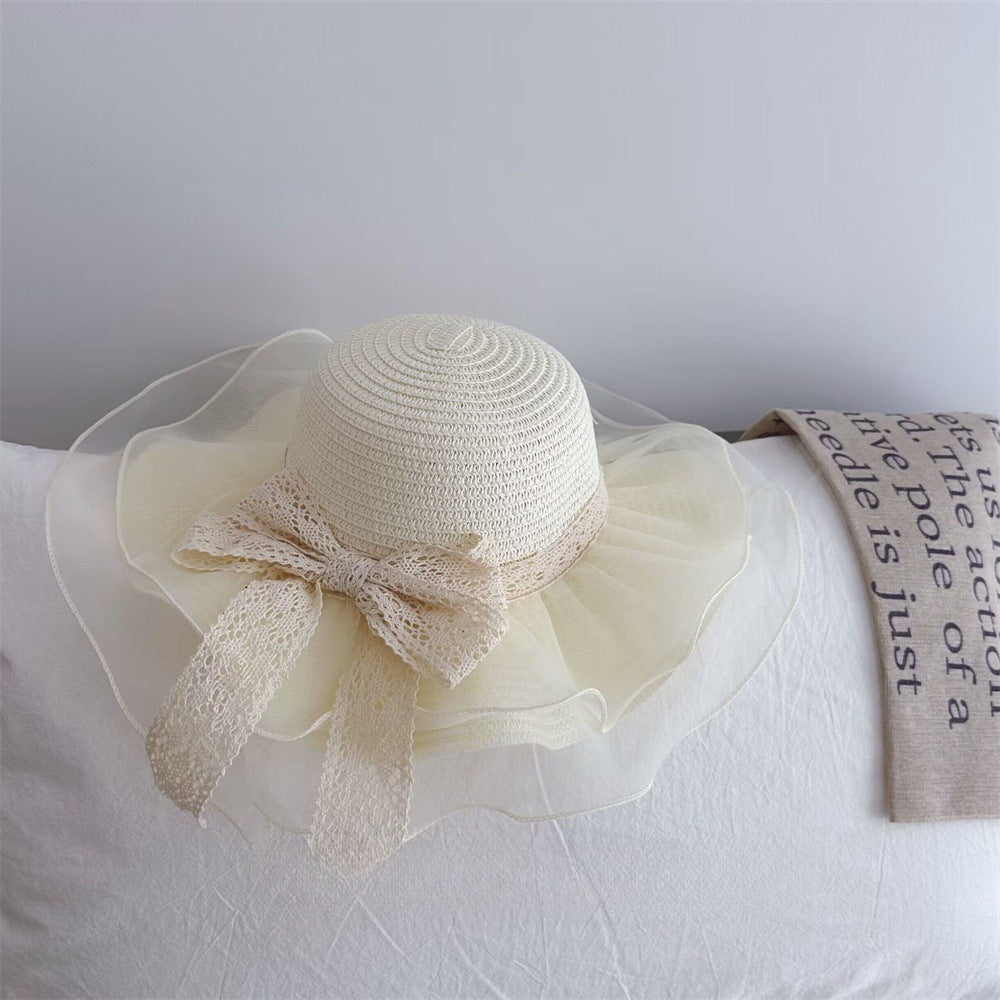 Children's Summer Straw Sun Hat