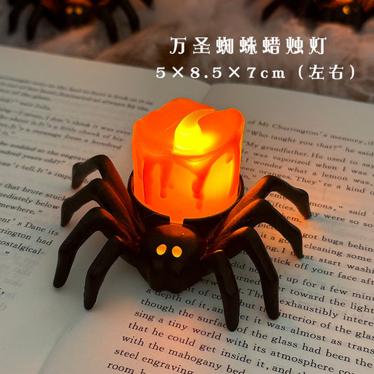 Halloween LED Spider Candle Light