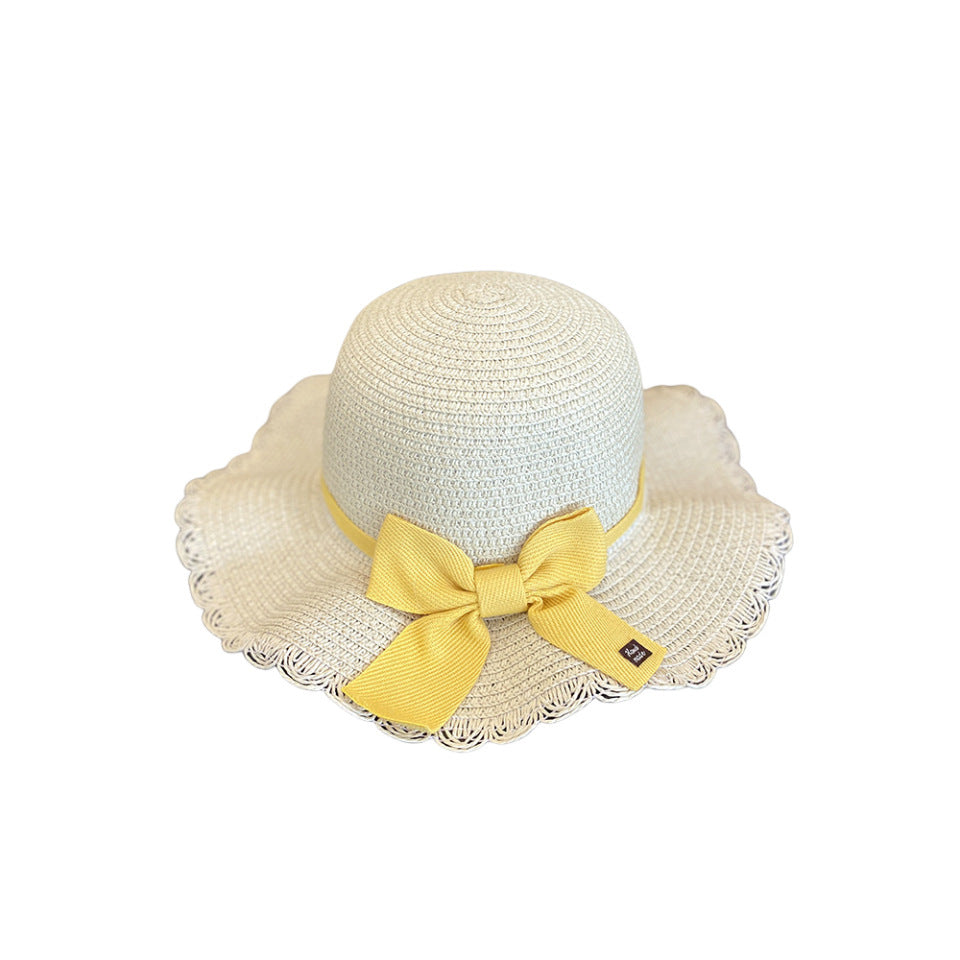 Children's Summer Straw Sun Hat