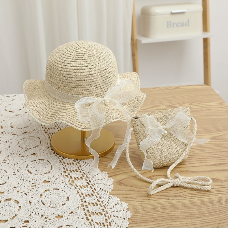 Children's Summer Straw Sun Hat