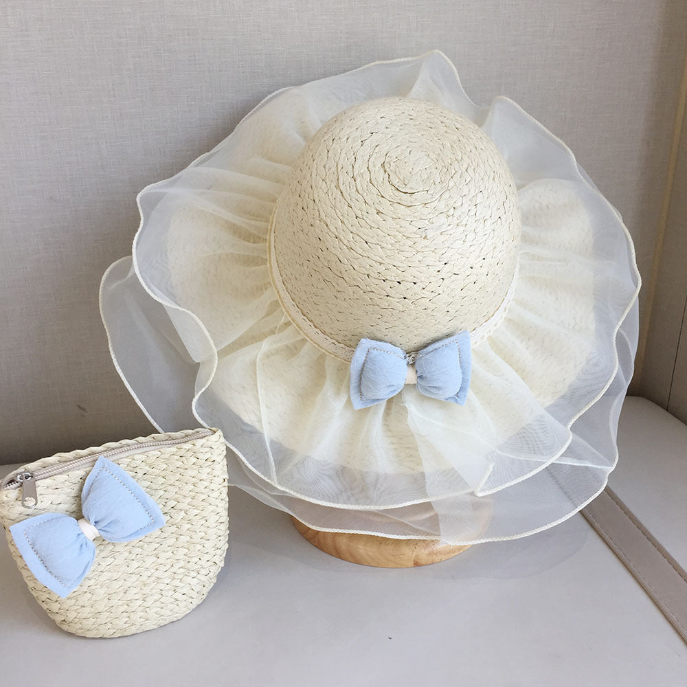 Children's Summer Straw Sun Hat