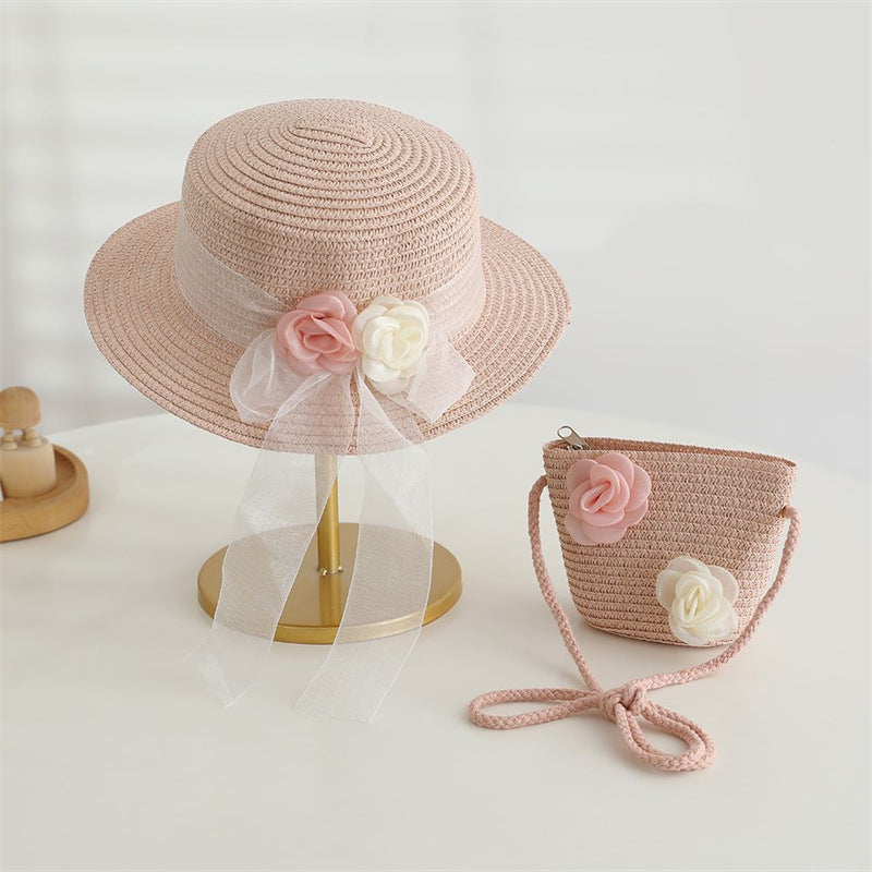 Children's Summer Straw Sun Hat