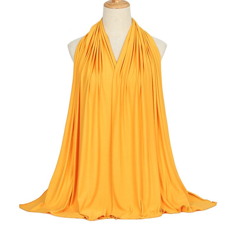 Solid Color Long Scarf