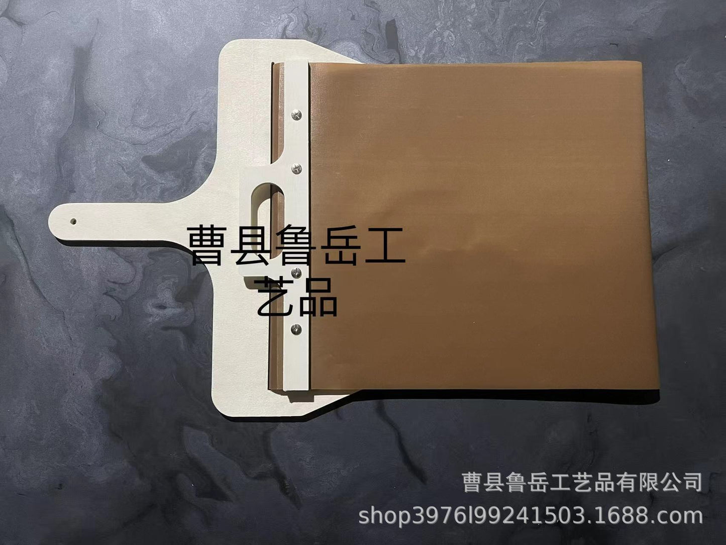 Wooden sliding pizza peel