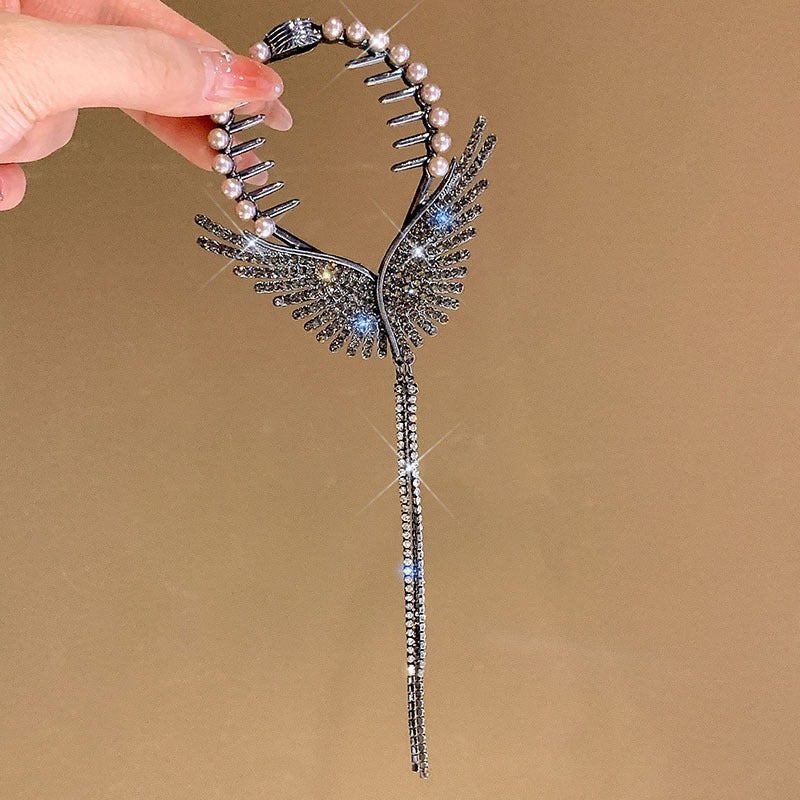 Girls' Tassel Ponytail Hair Clip