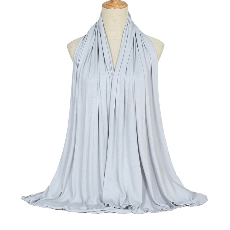 Solid Color Long Scarf