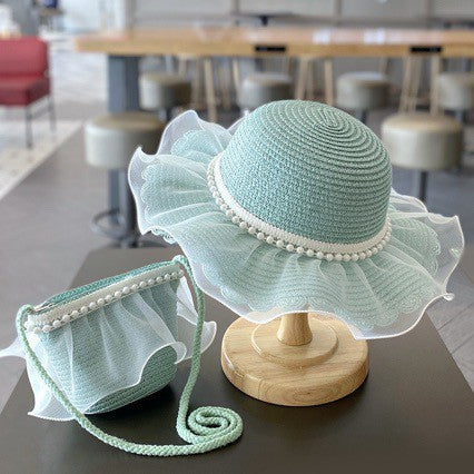 Children's Summer Straw Sun Hat