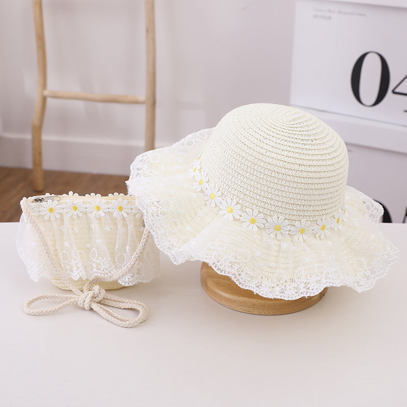 Children's Summer Straw Sun Hat