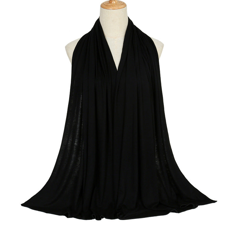 Solid Color Long Scarf