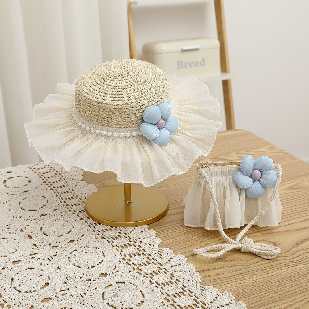 Children's Summer Straw Sun Hat