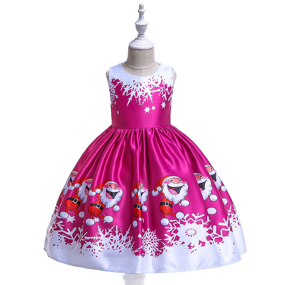 Girls’ Christmas Princess Dress