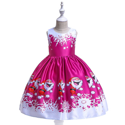 Girls’ Christmas Princess Dress