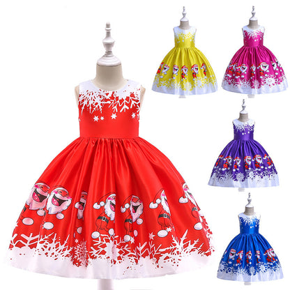 Girls’ Christmas Princess Dress
