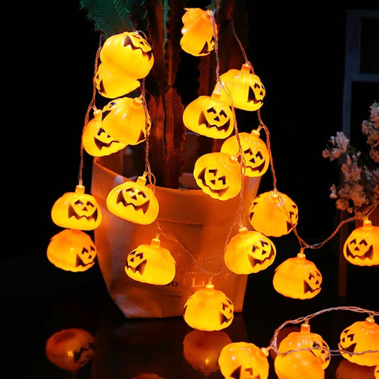 Halloween Pumpkin LED String Lights