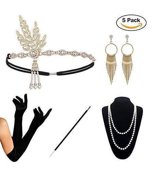 Full Set – European & American Style Tassel Headband