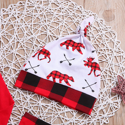 Girls’ Christmas 3‑Piece Outfit