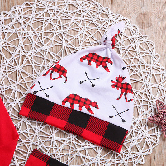 Girls’ Christmas 3‑Piece Outfit