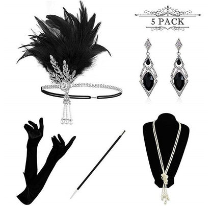 Full Set – European & American Style Tassel Headband