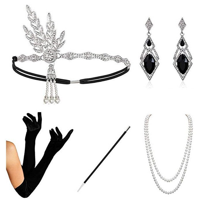 Full Set – European & American Style Tassel Headband