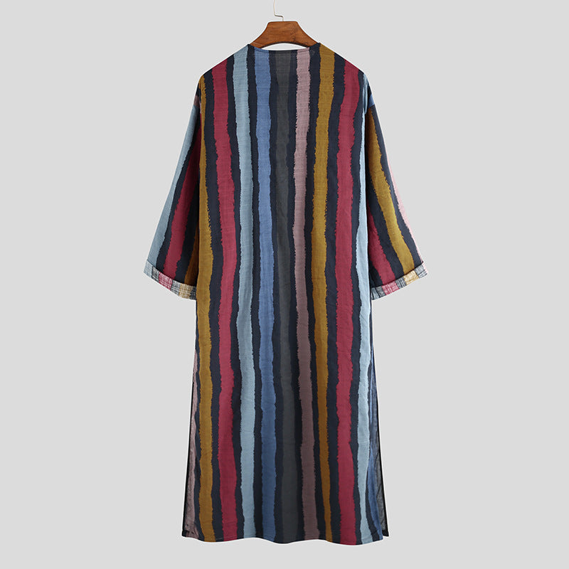Men’s Stripe Robe