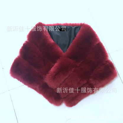 Luxuriöser Wintermantel aus Kunstpelz für Damen