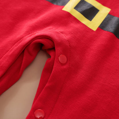 Christmas Cotton Baby Jumpsuit