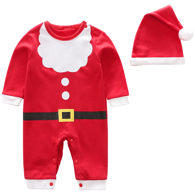 Christmas Cotton Baby Jumpsuit