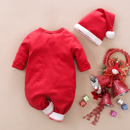 Christmas Cotton Baby Jumpsuit