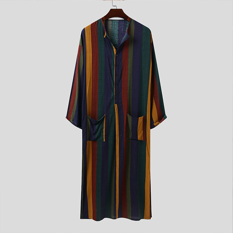 Men’s Stripe Robe