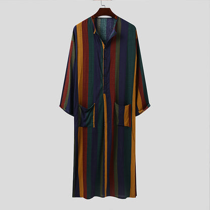 Men’s Stripe Robe