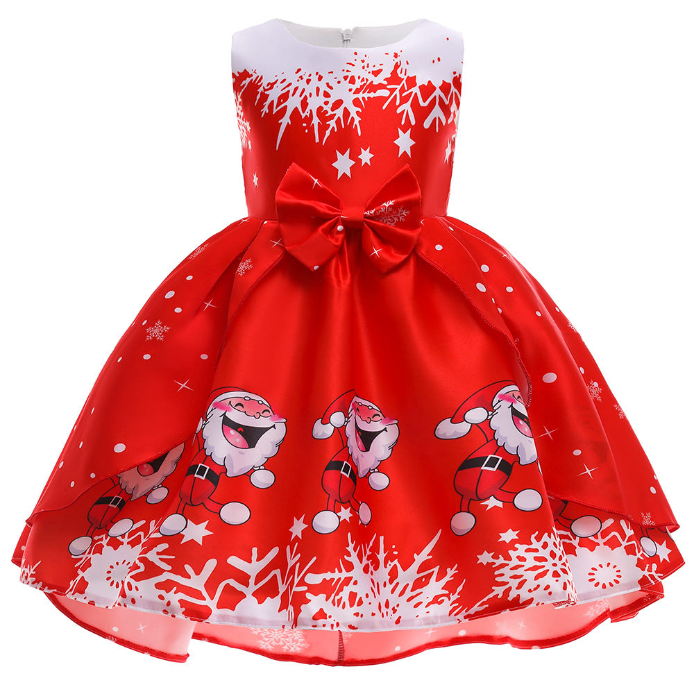 Girls’ Christmas Princess Dress