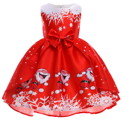Girls’ Christmas Princess Dress