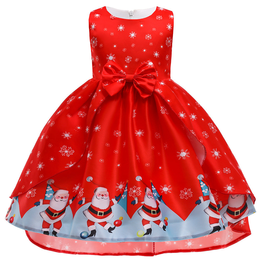 Girls’ Christmas Princess Dress