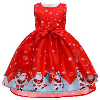 Girls’ Christmas Princess Dress
